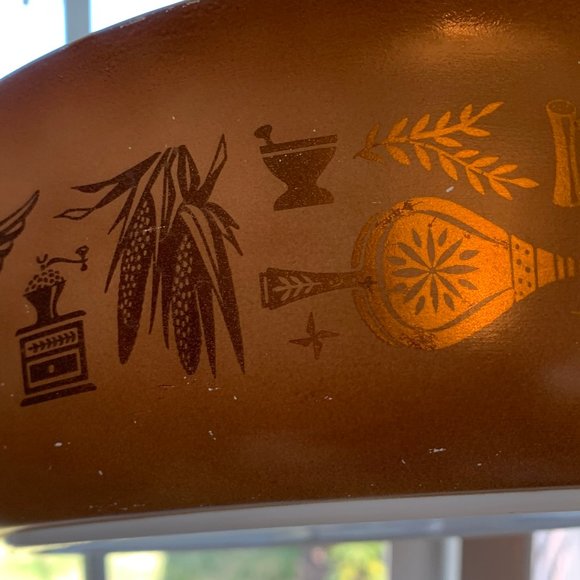 Pyrex Vintage 1960s Early American #043 Dish w Lid - Picture 14 of 16